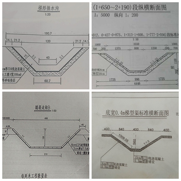 梯形渠滑膜機，梯形硬質渠襯砌機